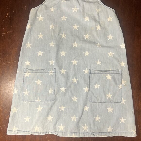 Old Navy Light Denim Sleeveless Star Dress - Women’s M - Picture 2 of 6